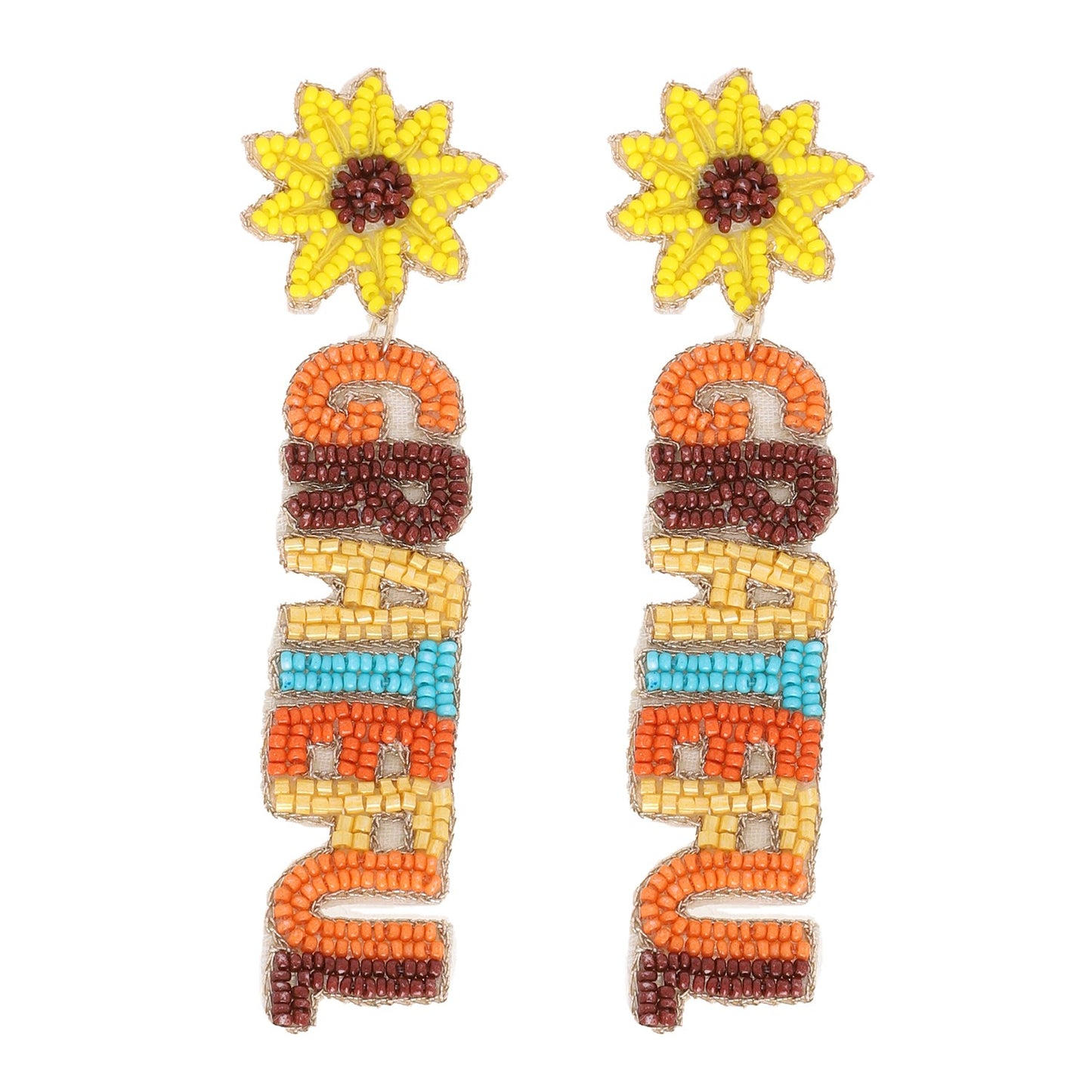 Grateful Beaded Earrings