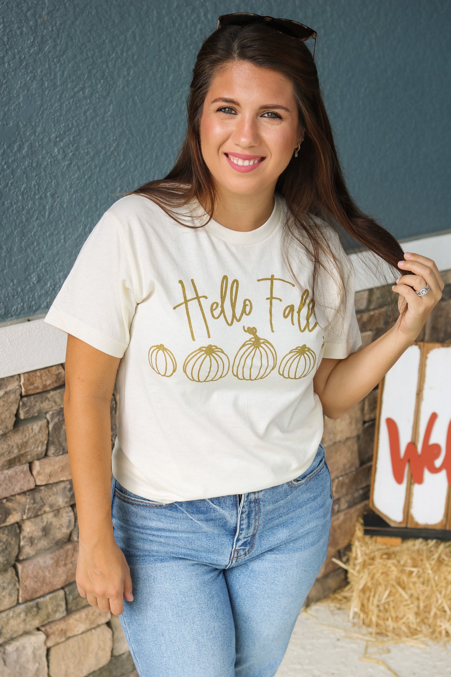 Hello Fall Graphic Tee