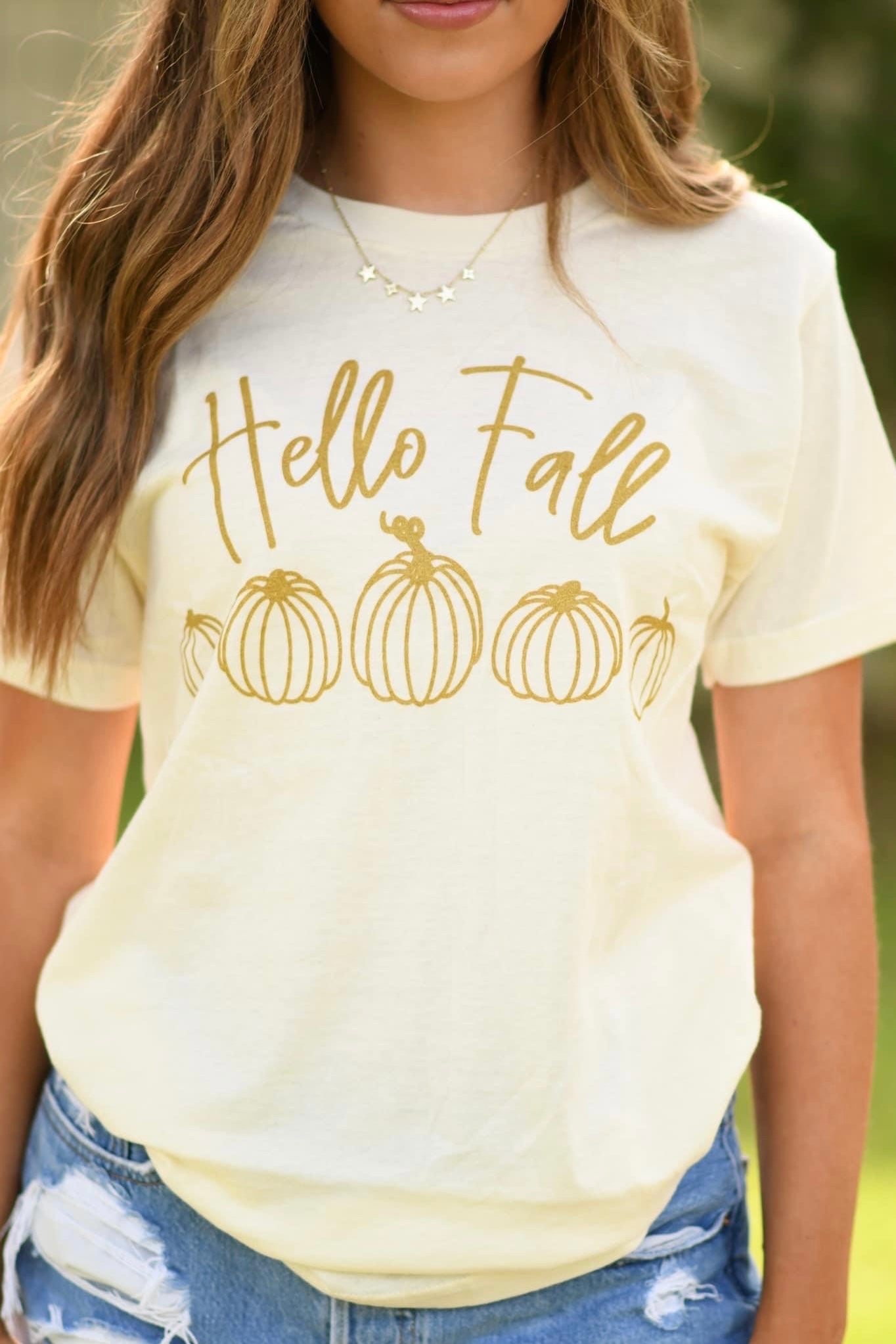 Hello Fall Graphic Tee