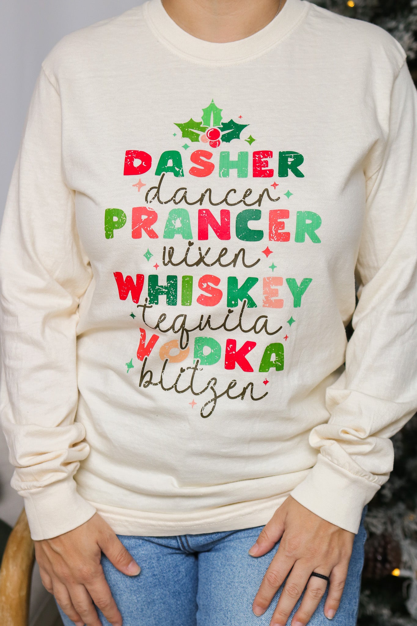 Dasher Dancer Graphic Tee