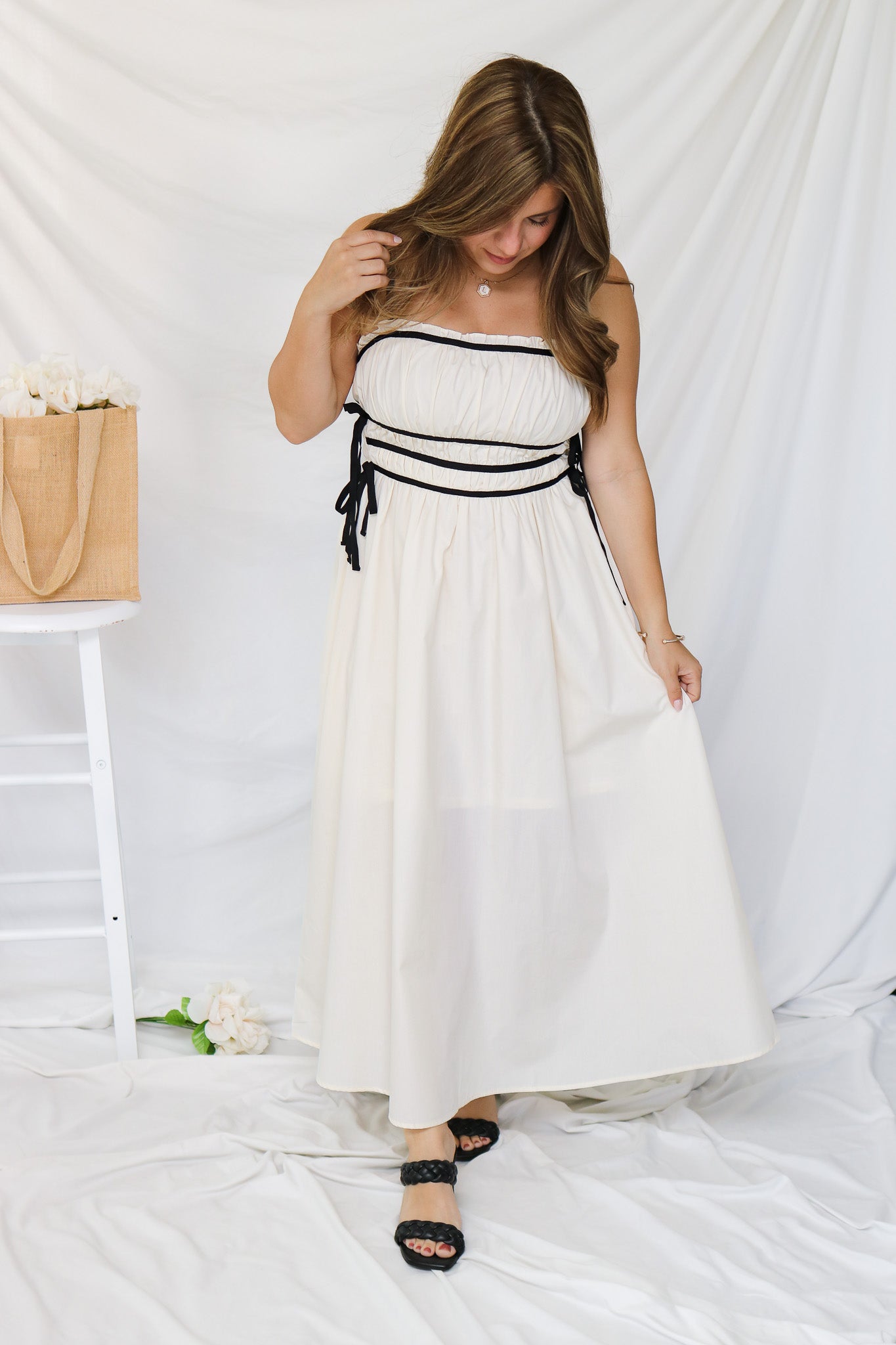 Cherishing Moments Midi Dress