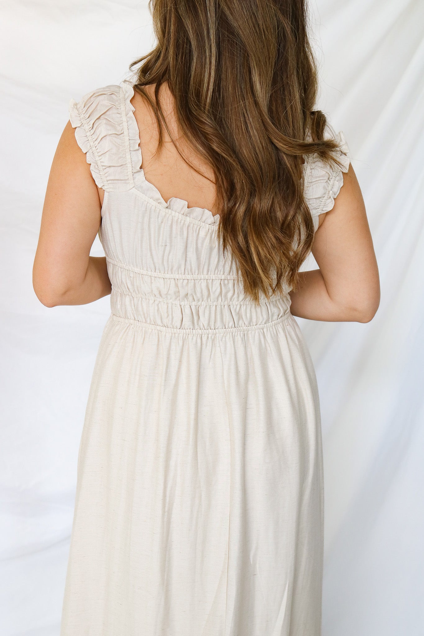 Simple Times Midi Dress (natural)