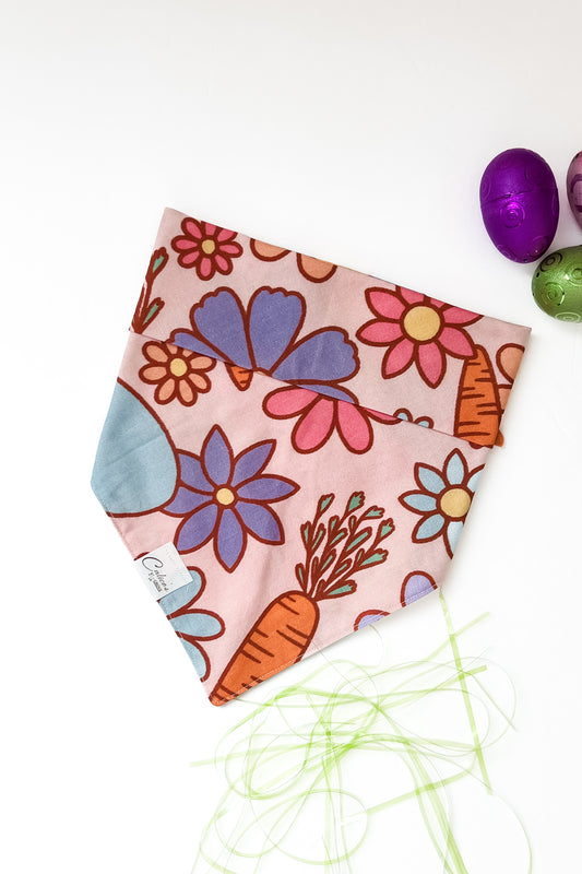 Carrots And Flowers Bandana