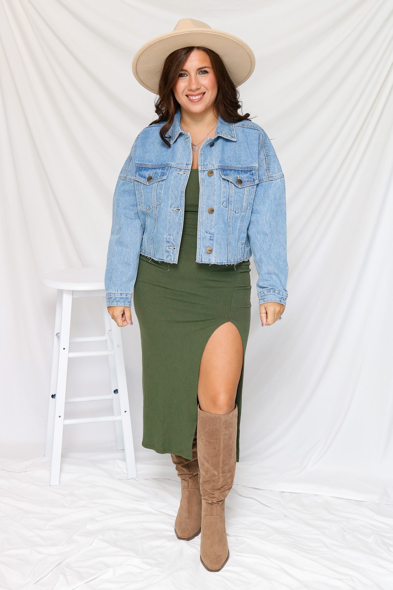 Going Somewhere Denim Jacket (medium wash)