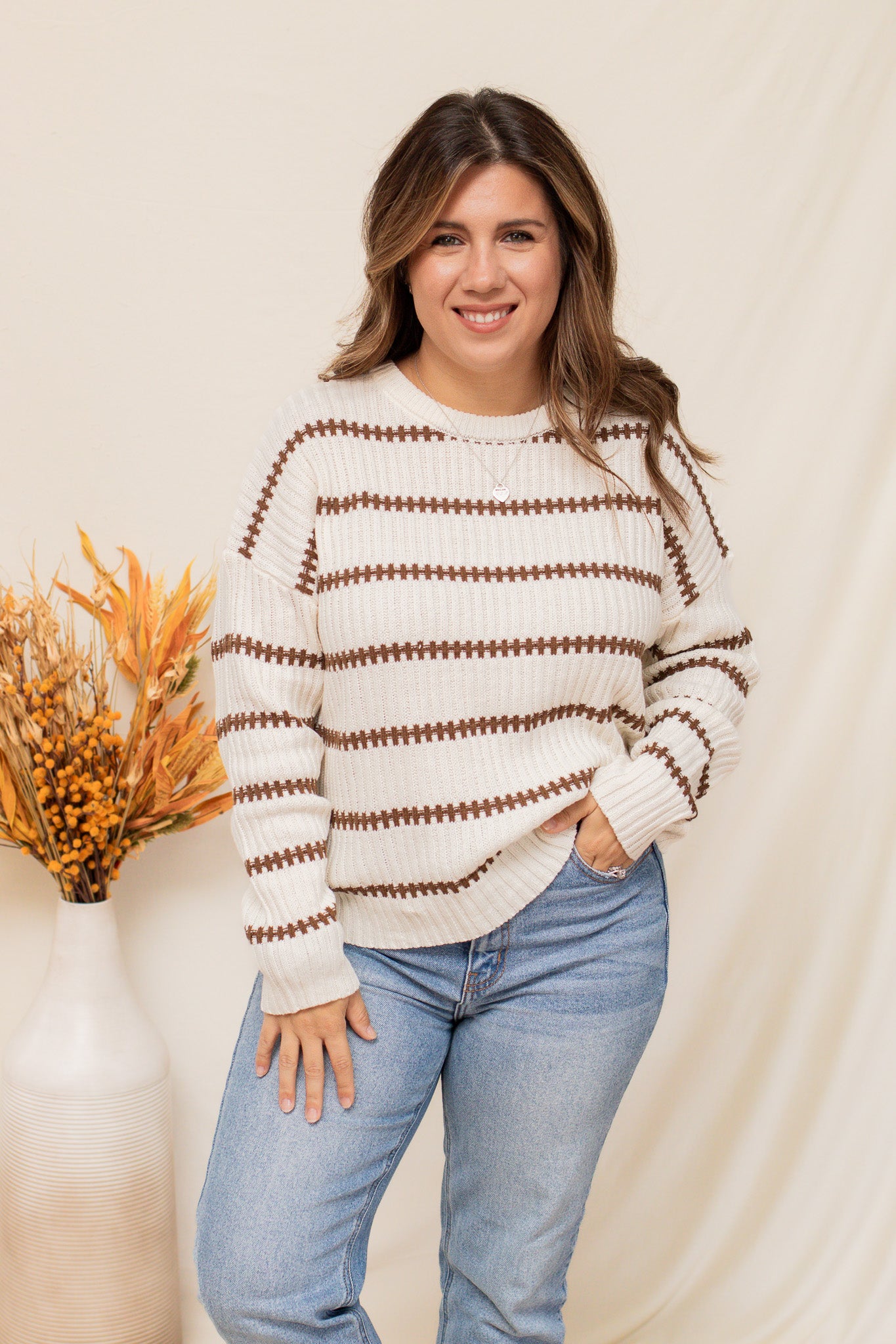 Fireside Striped Sweater