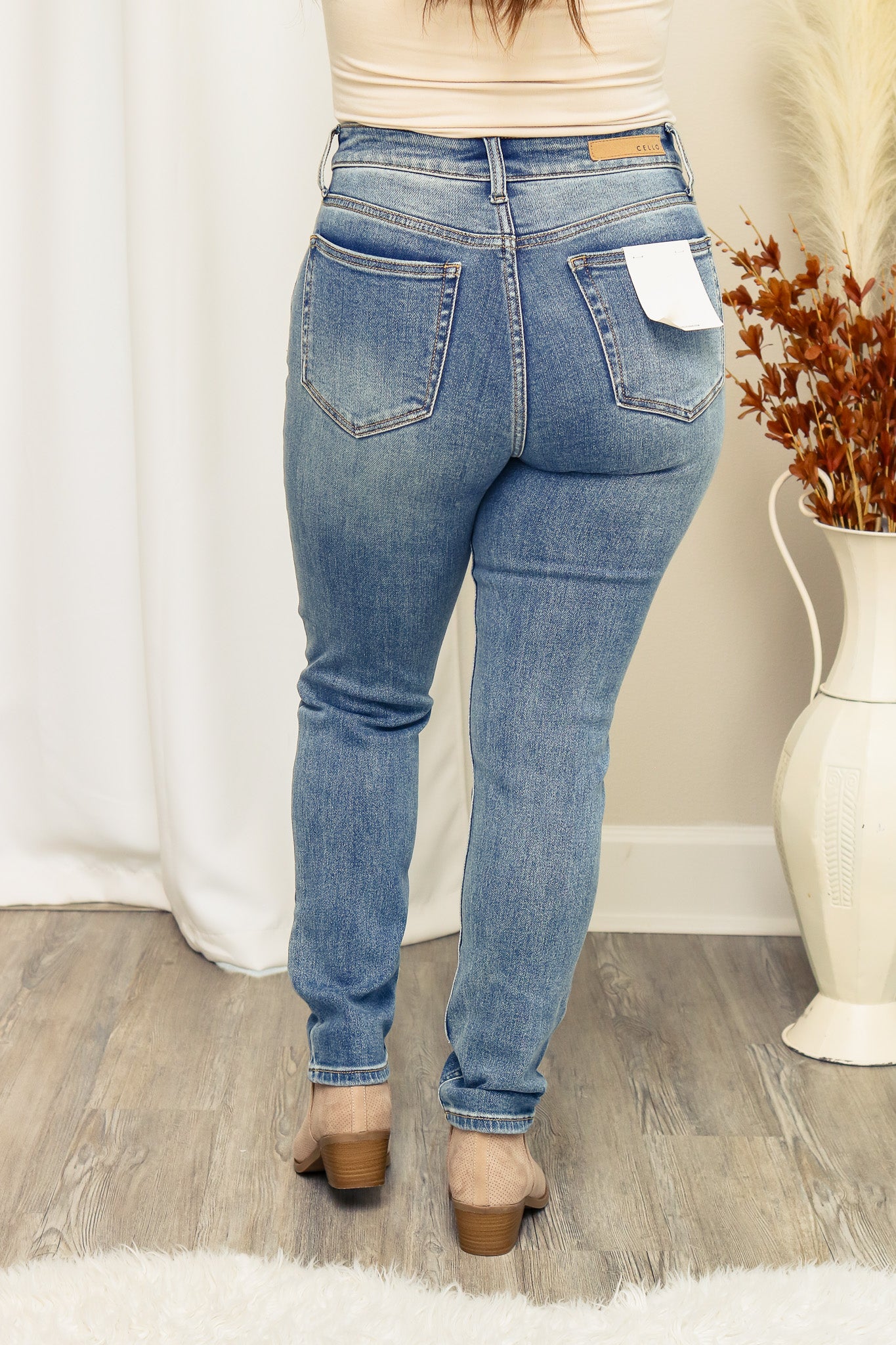 Dani Medium Wash High Waisted Jeans