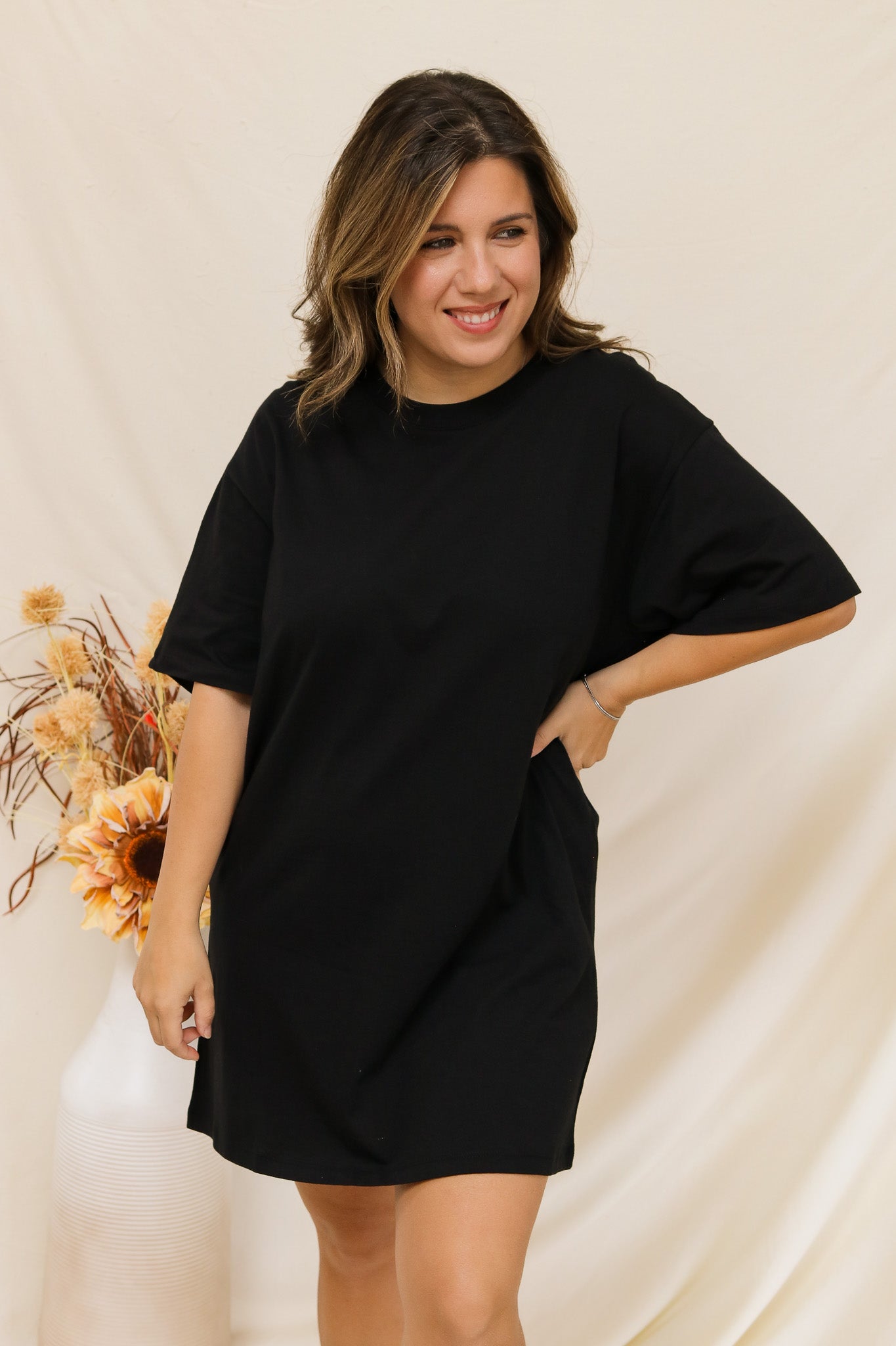 T-Shirt Dress (black)
