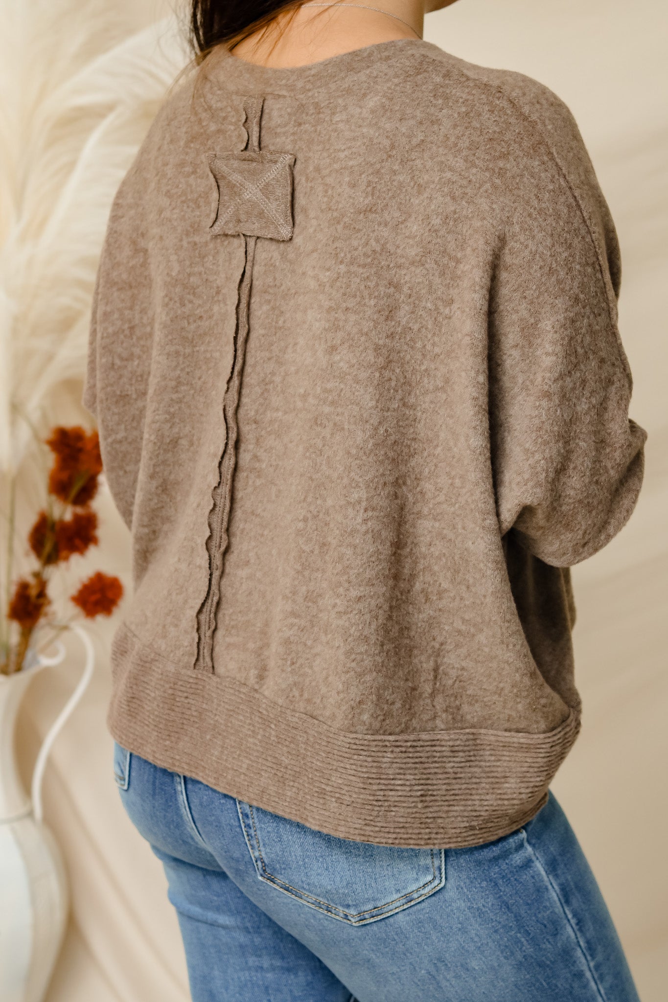 Cozy Morning Sweater (mocha)