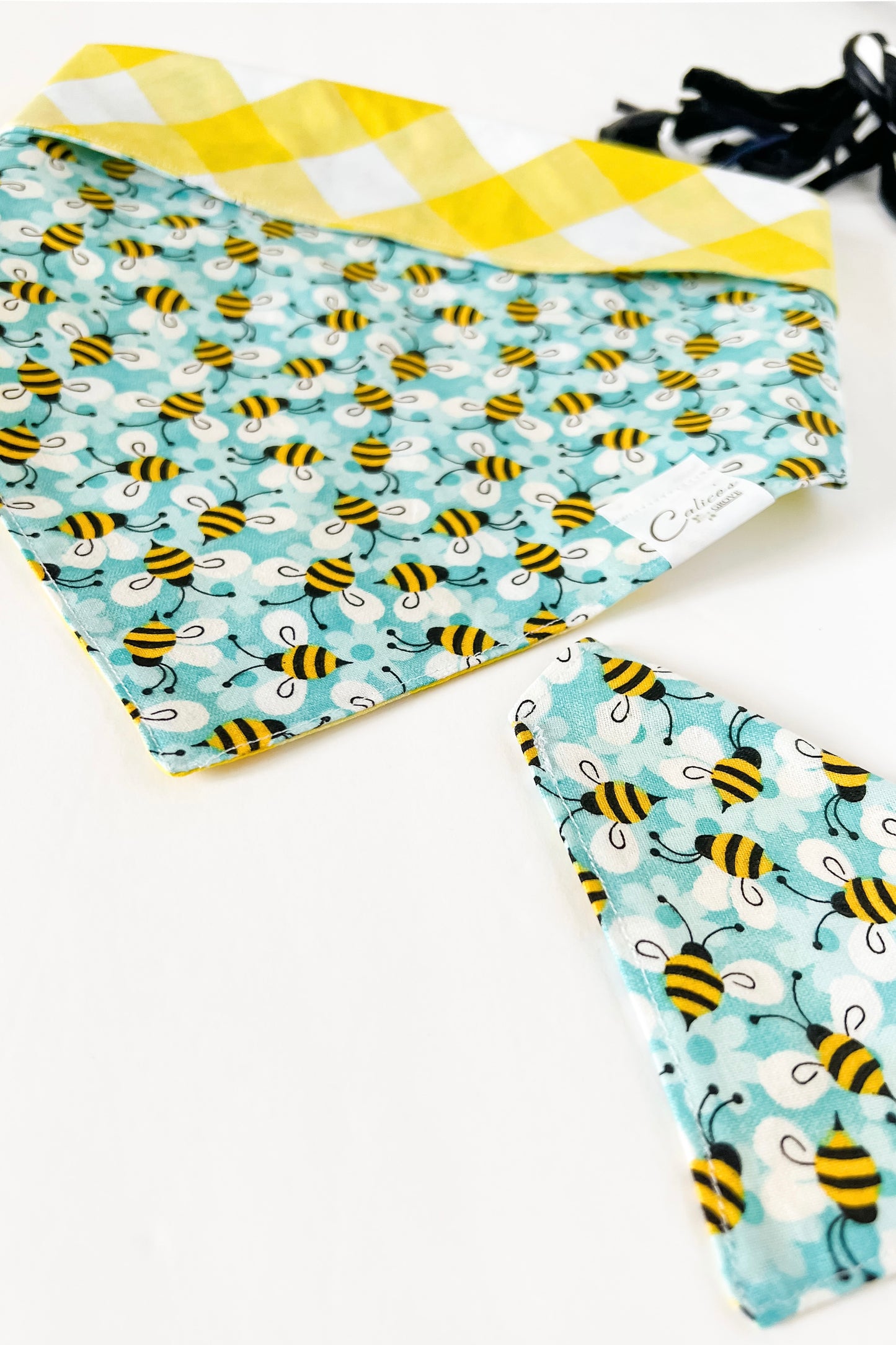 "Bee" Happy Reversible Bandana