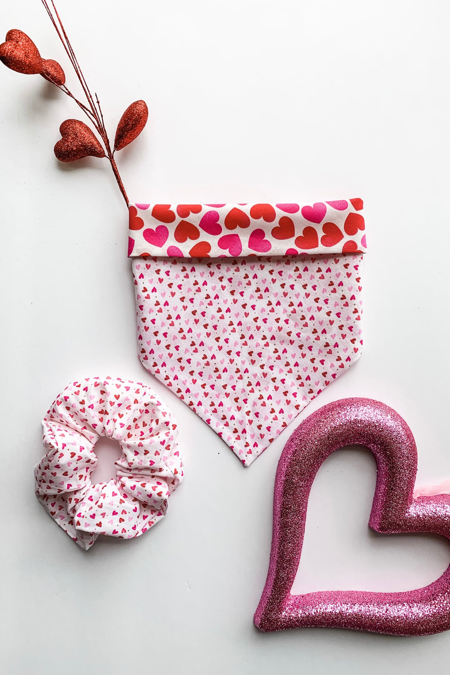 Hearts Of Love Reversible Bandana