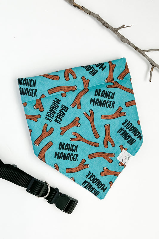 Branch Manager Bandana (aqua blue)