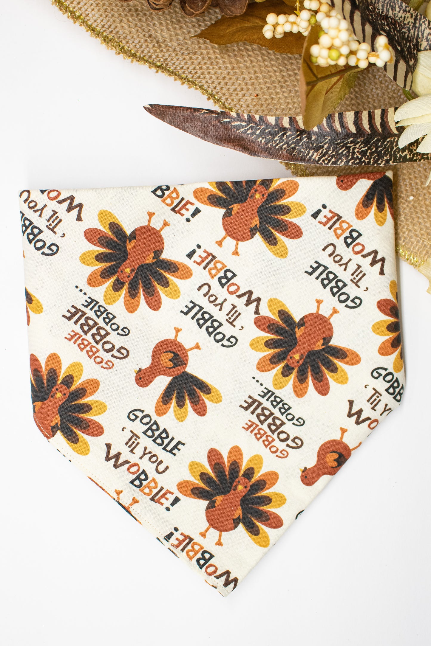 Gobble 'Til You Wobble Bandana