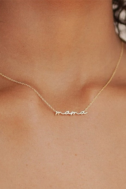 Mama Necklace (gold)
