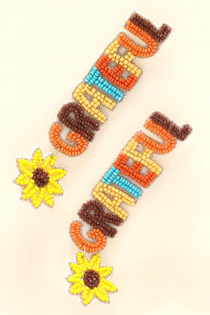 Grateful Beaded Earrings