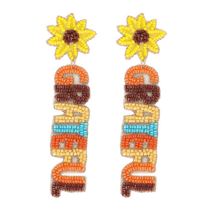Grateful Beaded Earrings