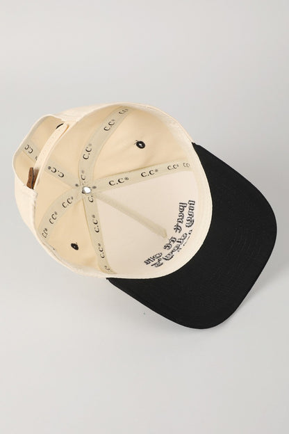 Put It On My Dog's Tab Embroidered Trucker Hat (black)