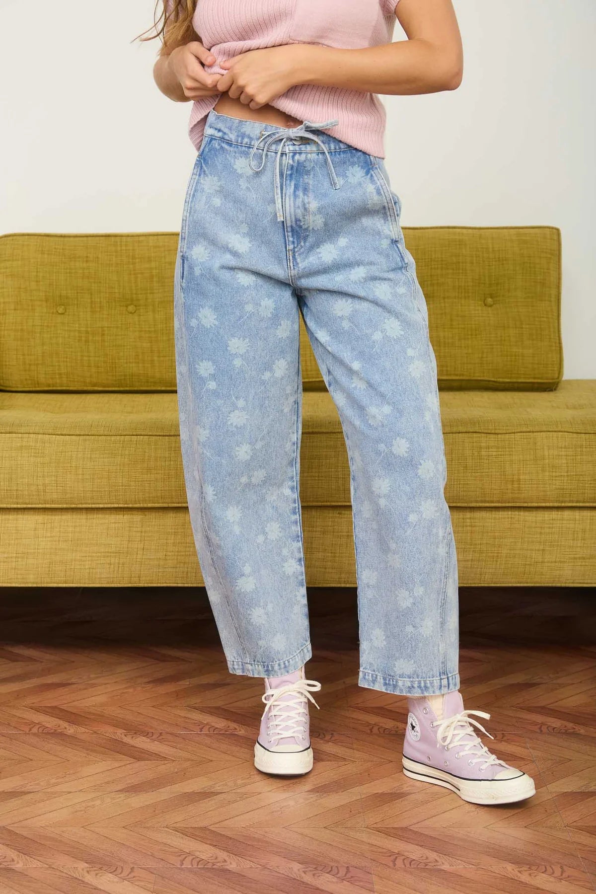 Dandelion Tie Waist Jeans