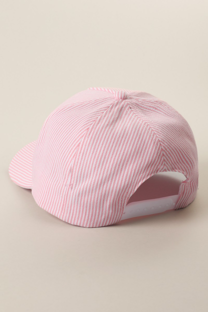 USA Gingham Hat (pink)