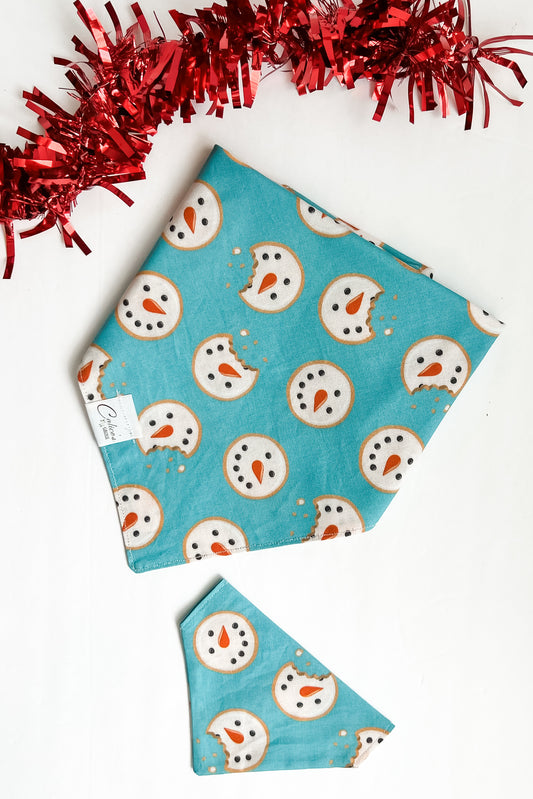 Snowman Cookie Bandana