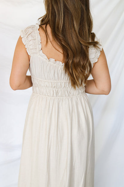 Simple Times Midi Dress (natural)