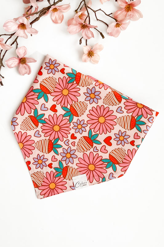 Berries And Flowers Bandana