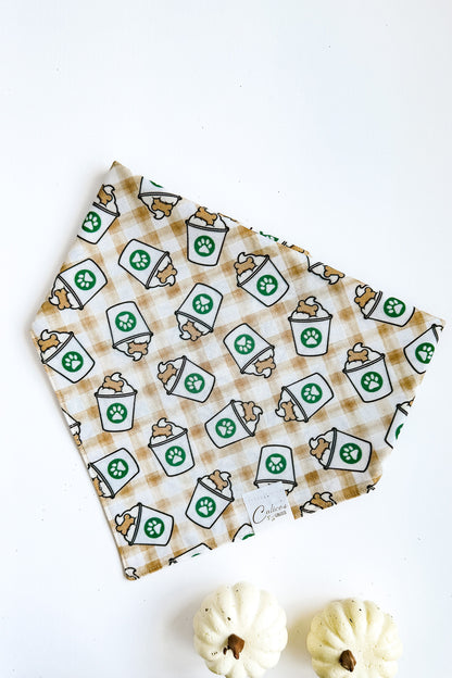 Fall Pup Cup Bandana