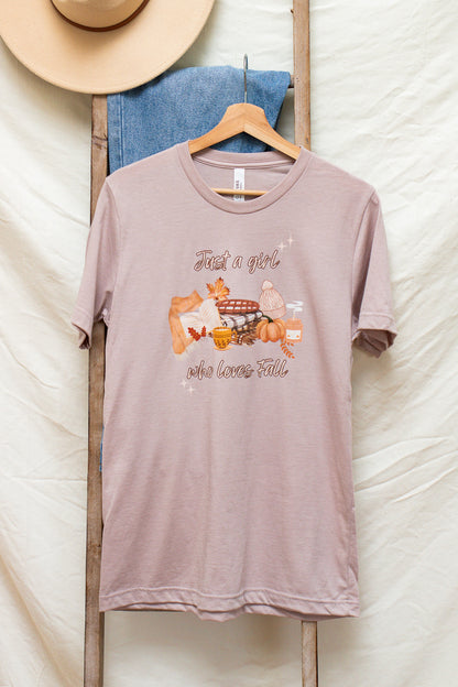 Girly Fall Graphic Tee