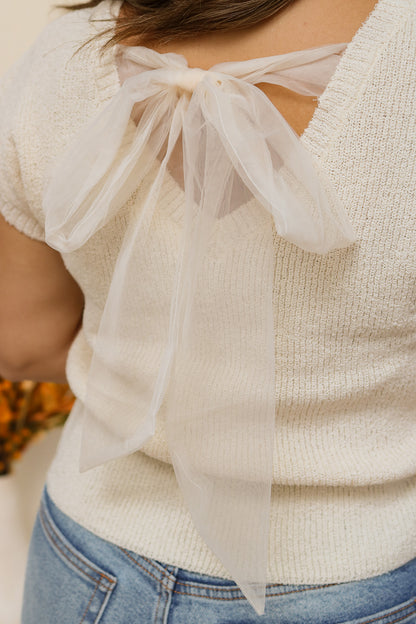 Sweetest Day Tie Back Top