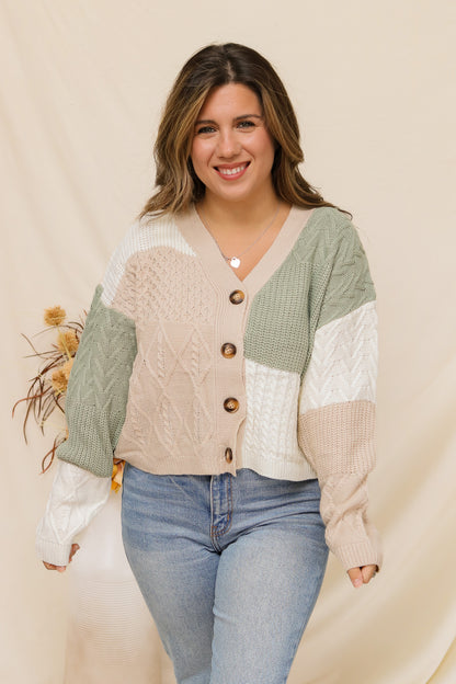 Listening Closely Braided Cardigan