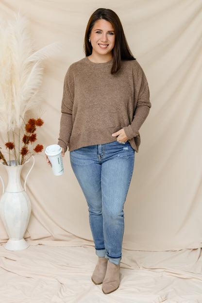 Cozy Morning Sweater (mocha)