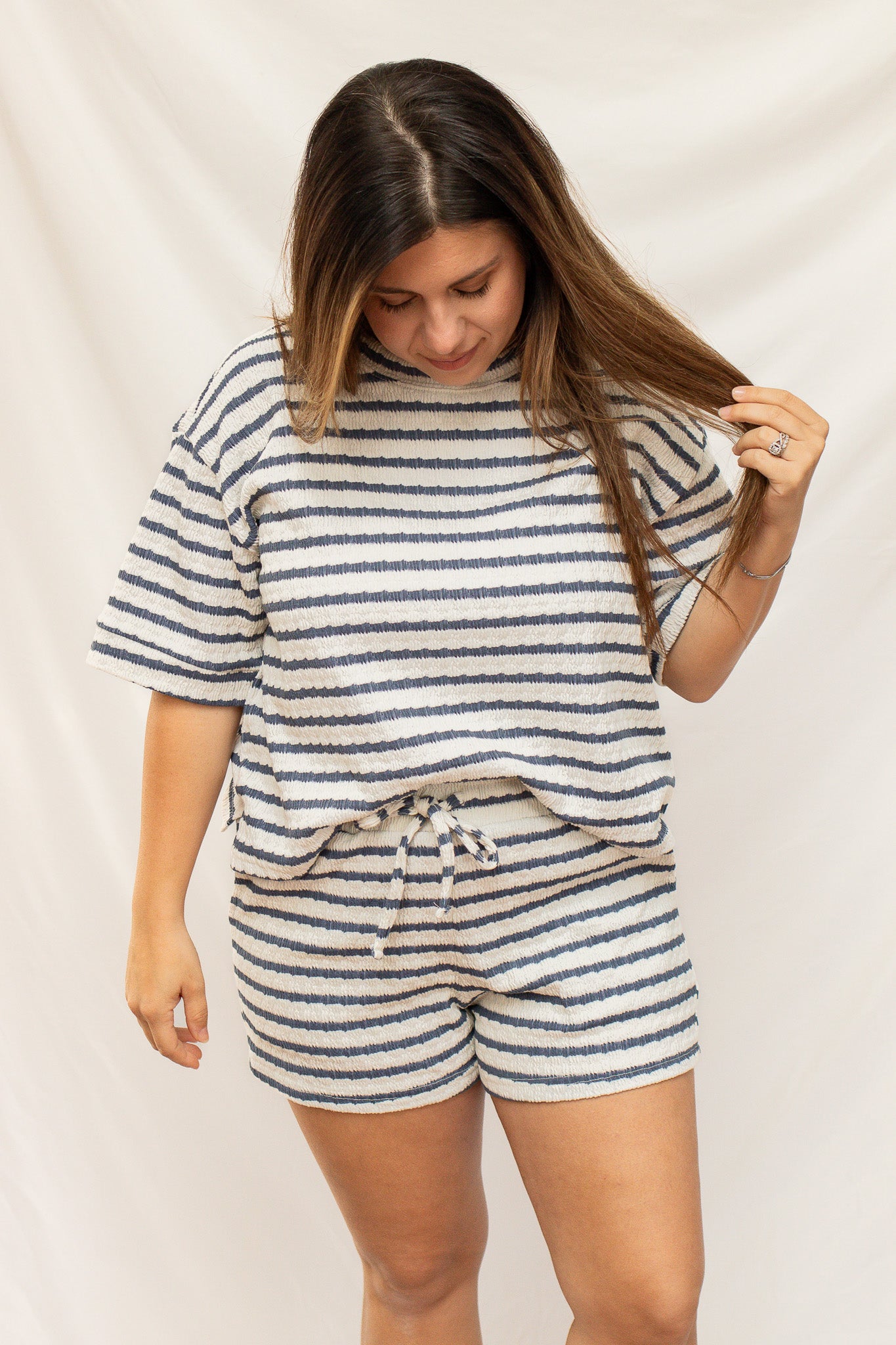 On The Coast Striped Set - Calico's Grove Boutique