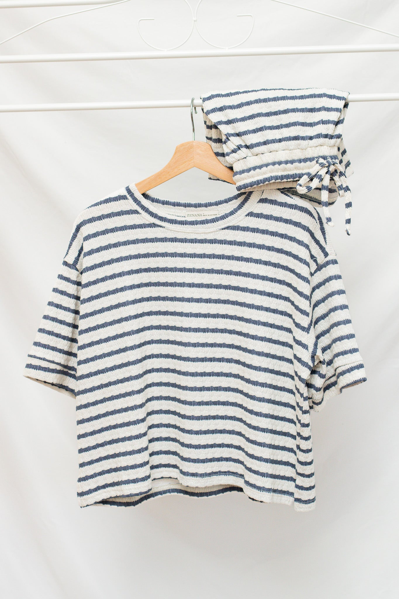 On The Coast Striped Set - Calico's Grove Boutique
