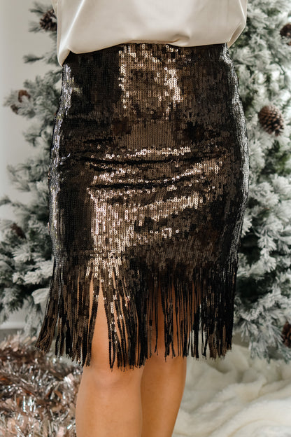 Magical Moments Sequin Midi Skirt