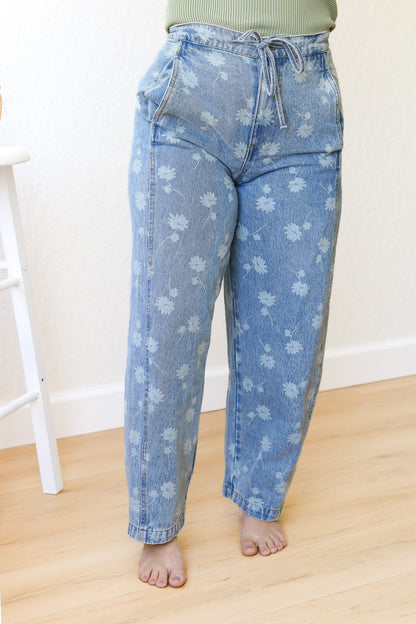 Dandelion Tie Waist Jeans