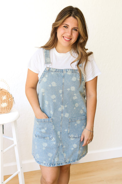 Dandelion Overall Mini Dress