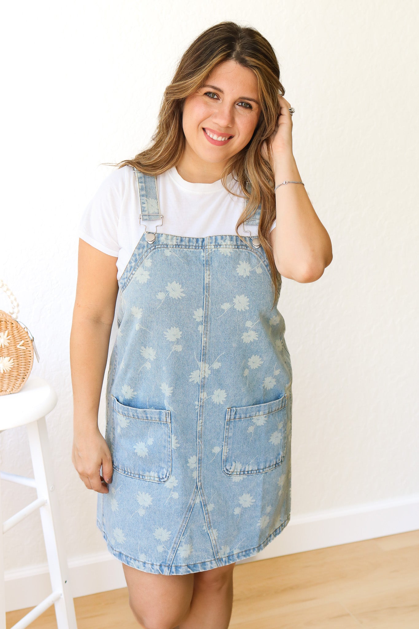 Dandelion Overall Mini Dress