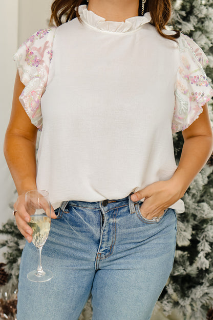 Enchanted Evenings Sequin Top