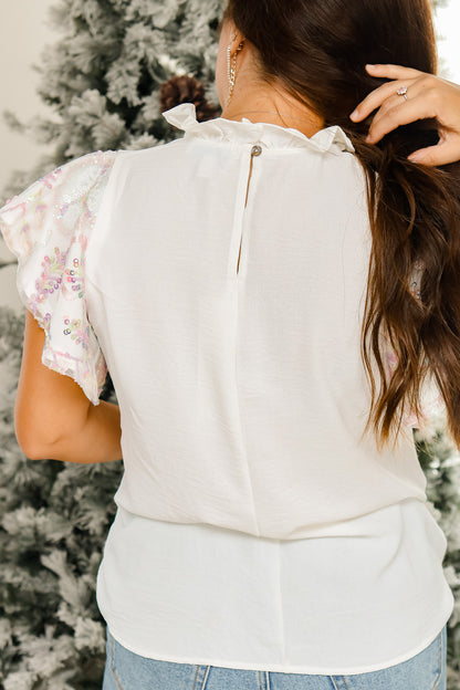 Enchanted Evenings Sequin Top