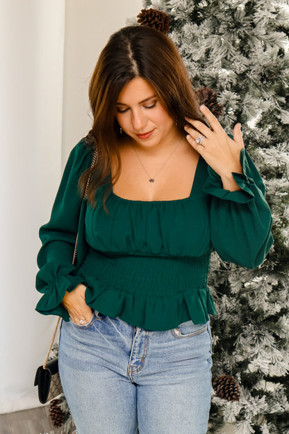 All Is Calm Top (green)