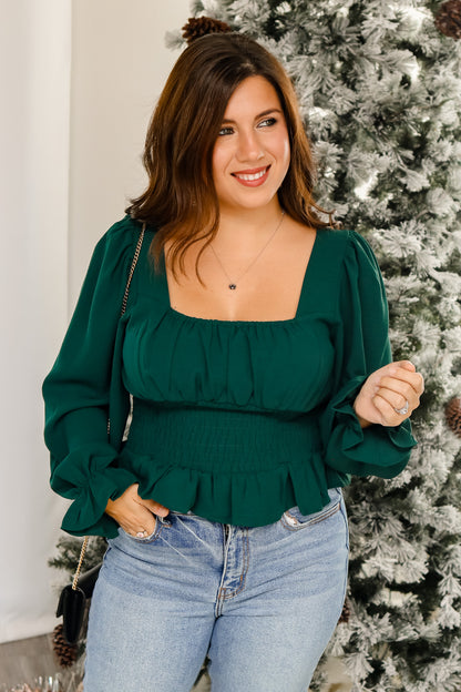 All Is Calm Top (green)
