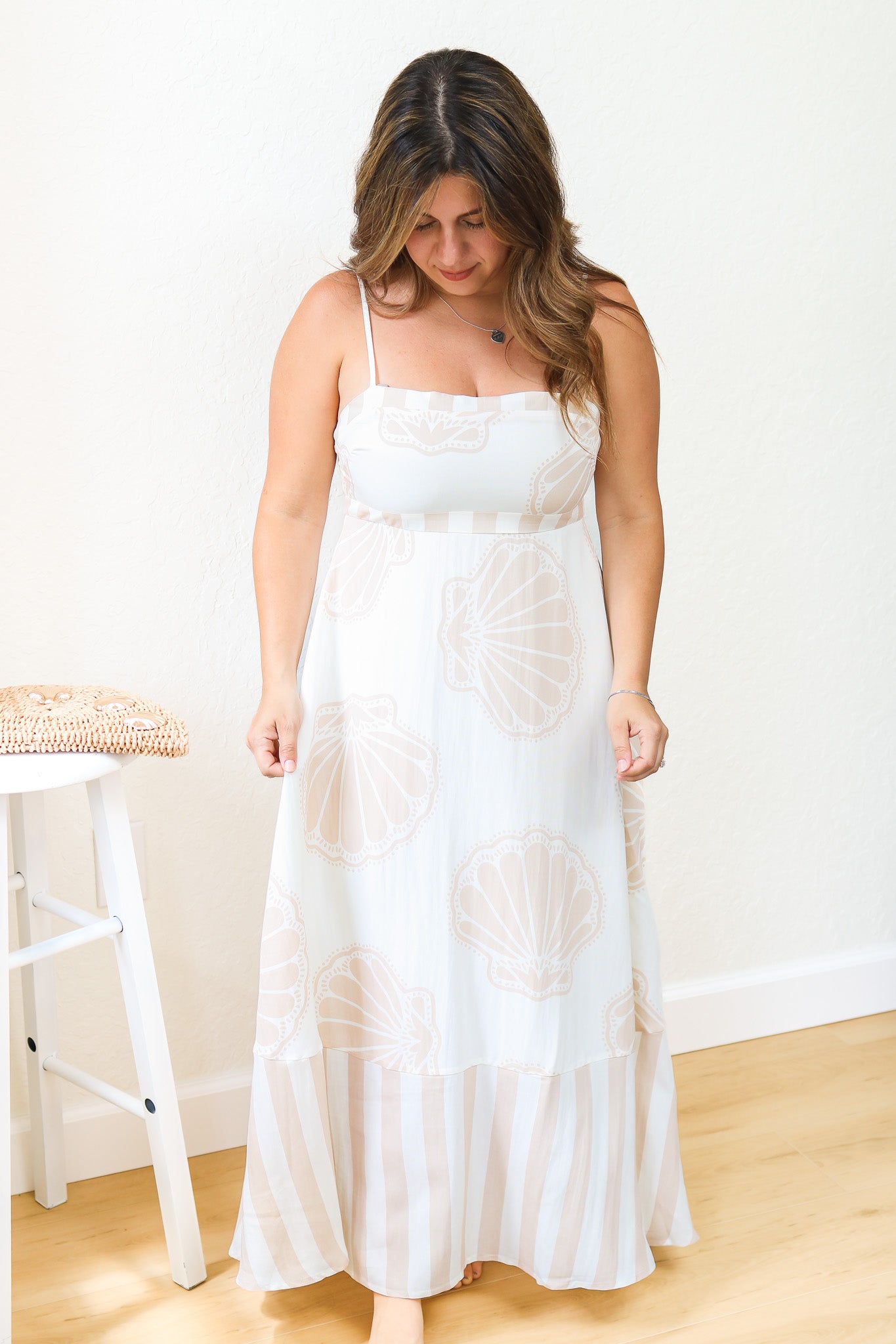 Seashell Midi Dress