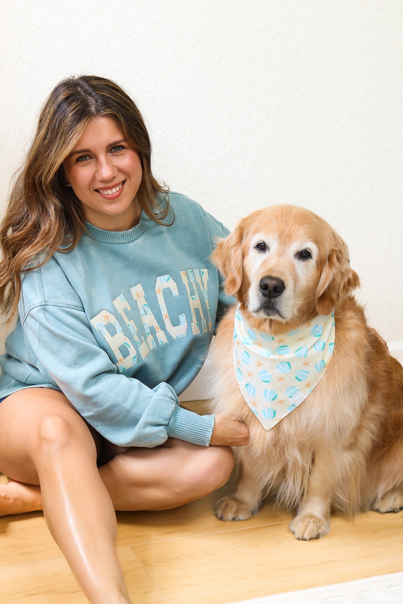 Beachy Embroidered Pullover