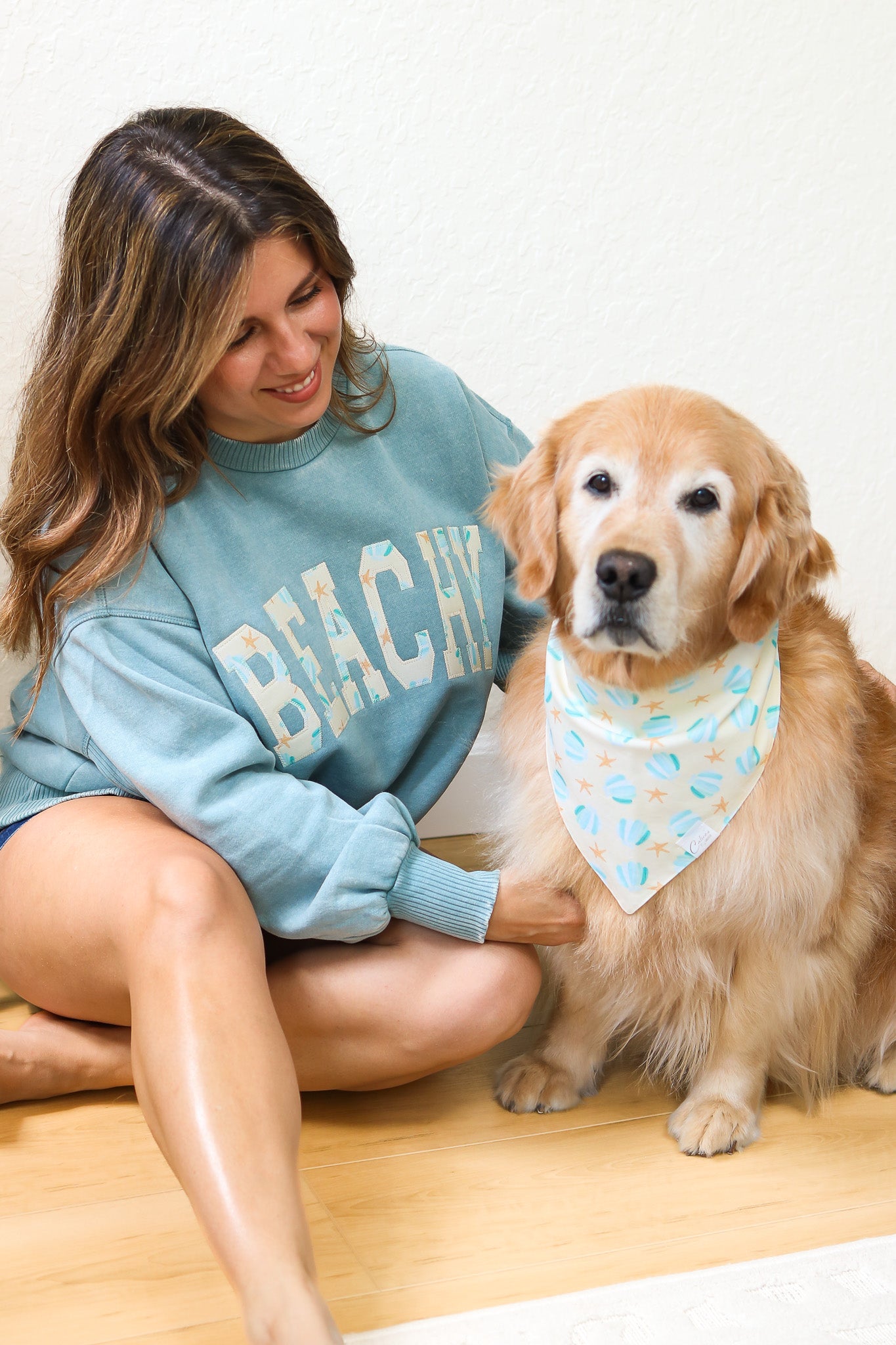 Beachy Embroidered Pullover