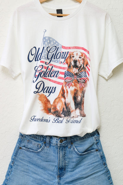 Glory Days Golden Graphic Tee