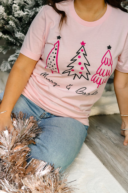 Merry And Bright Graphic Tee