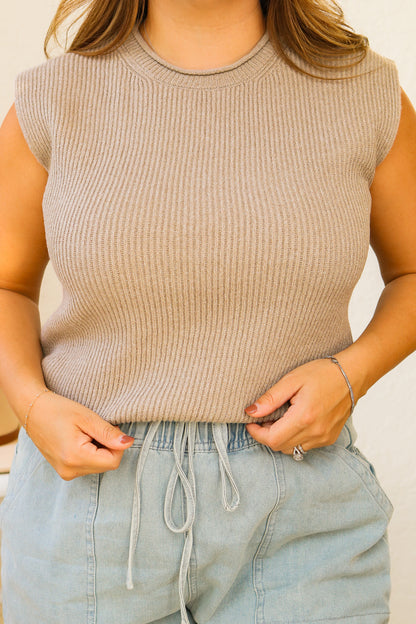 Walking Along Sweater Top