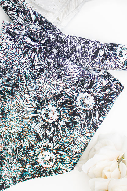 Midnight Florals Bandana