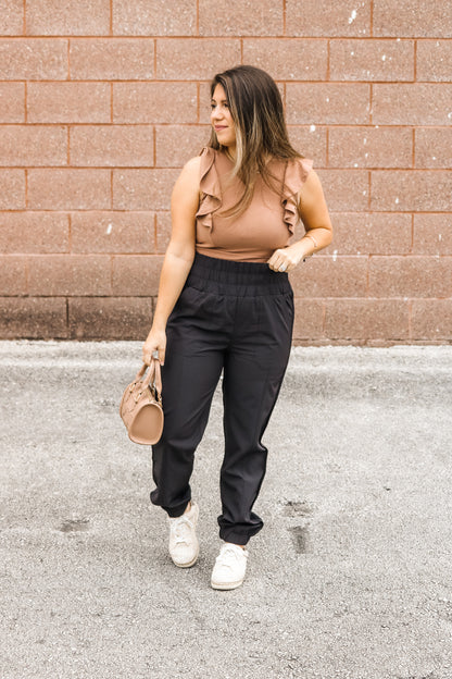 Lets Go Joggers (black)
