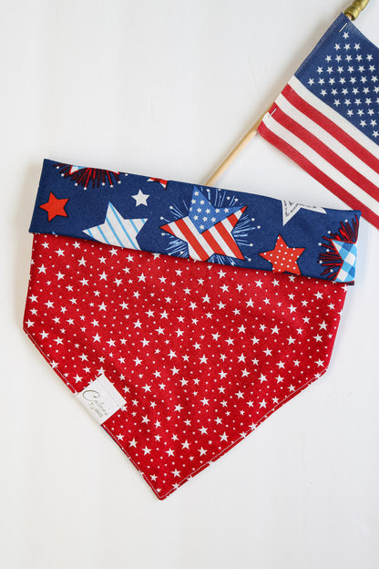 Stars Reversible Bandana