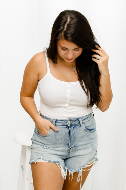 Running Errands Bodysuit (white)